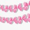 Big Dot of Happiness Pink Bow Garland Banner, Tying the Knot Bachelorette Party or Coquette Birthday, 30 Feet of Cord, 15 Double-Sided Pink Bow Pieces